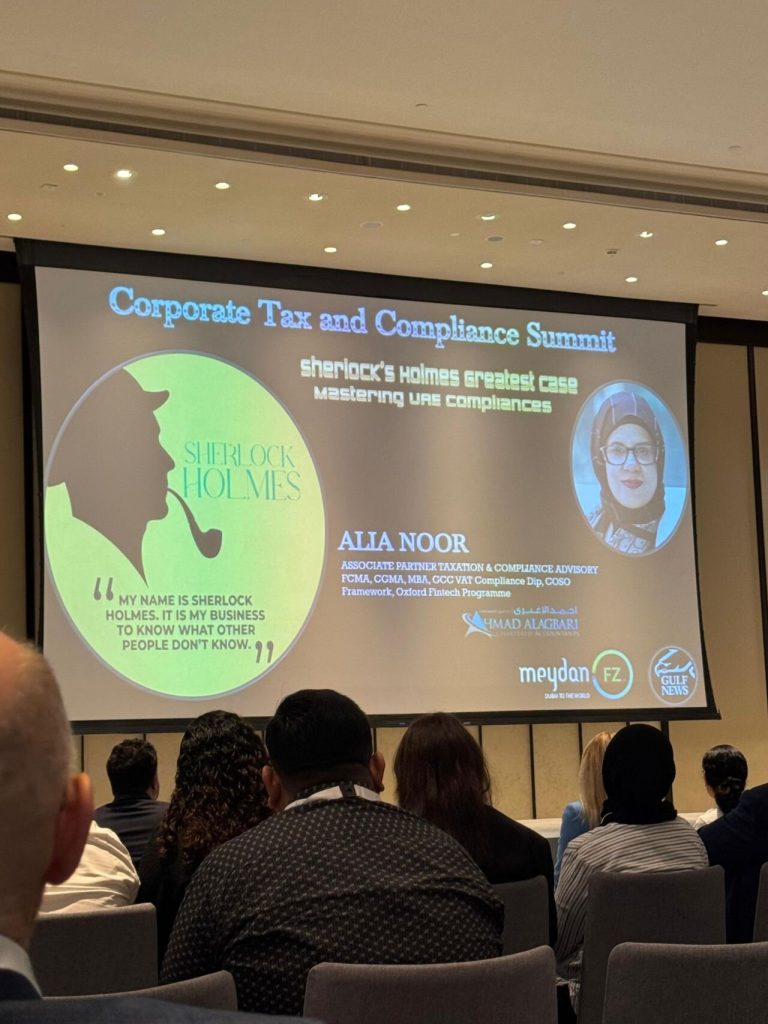 Speaker session — Corporate Tax and Compliance Summit, Dubai