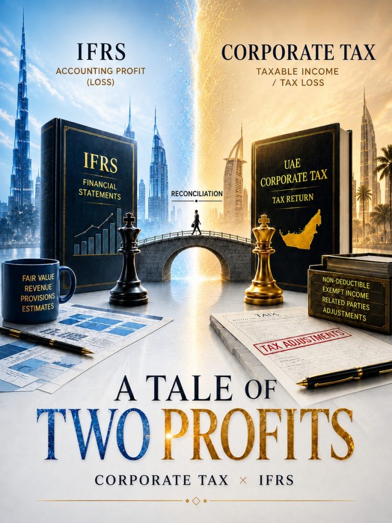 A Tale of Two Profits — Corporate Tax + IFRS