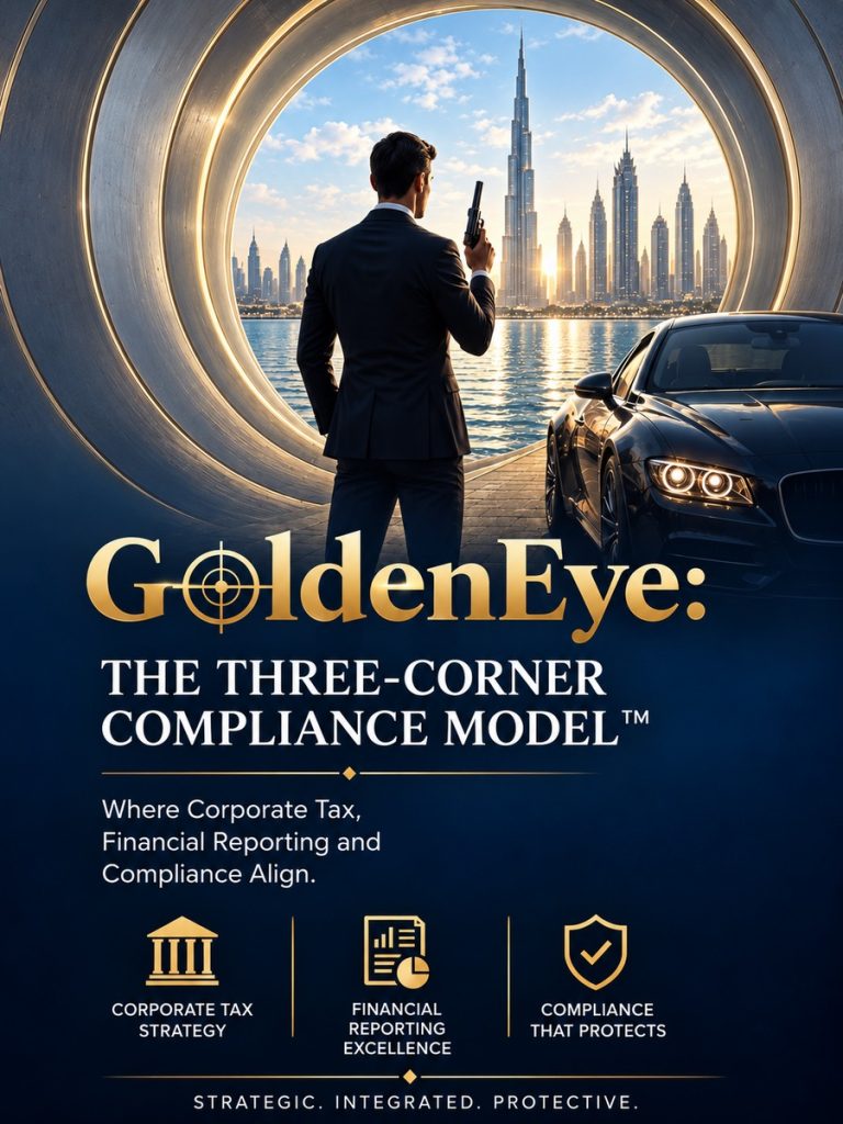 GoldenEye — The Three-Corner Compliance Model™